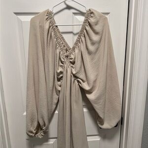 Elegant Cream Dress